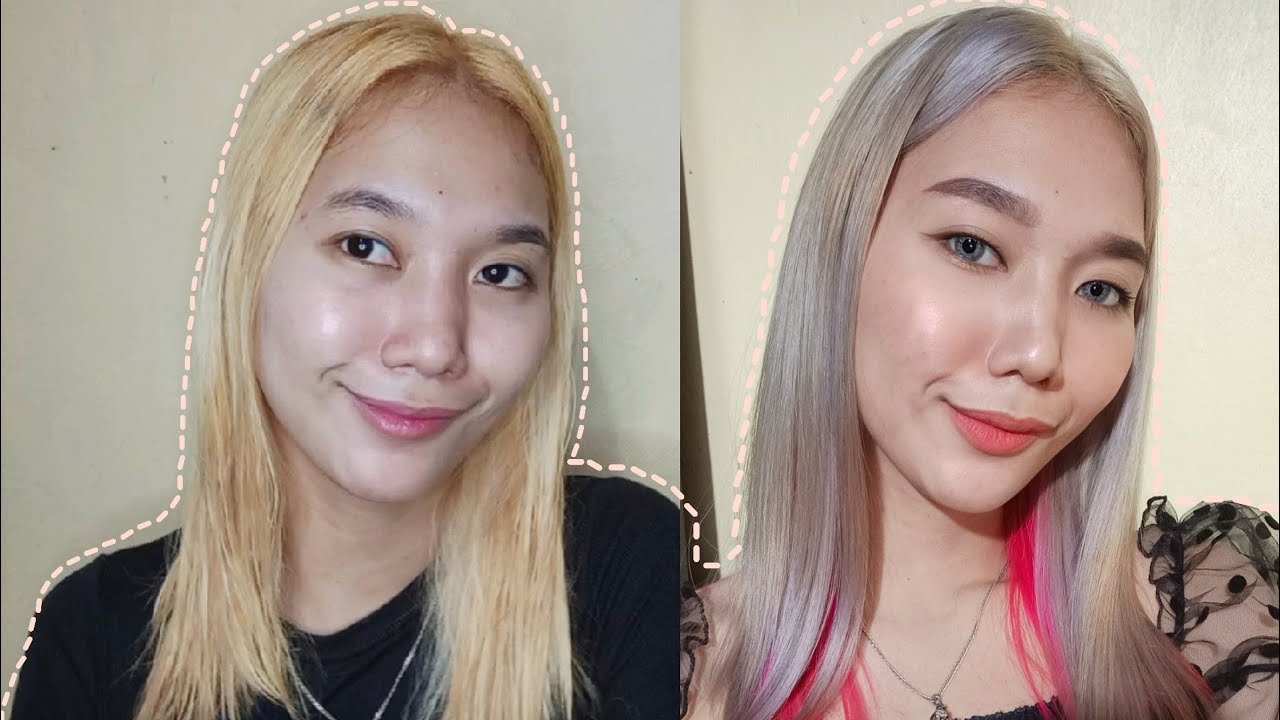 BLEACHING AND DYEING MY REBONDED HAIR AGAIN + TIPS | ANGELICA BANAAG