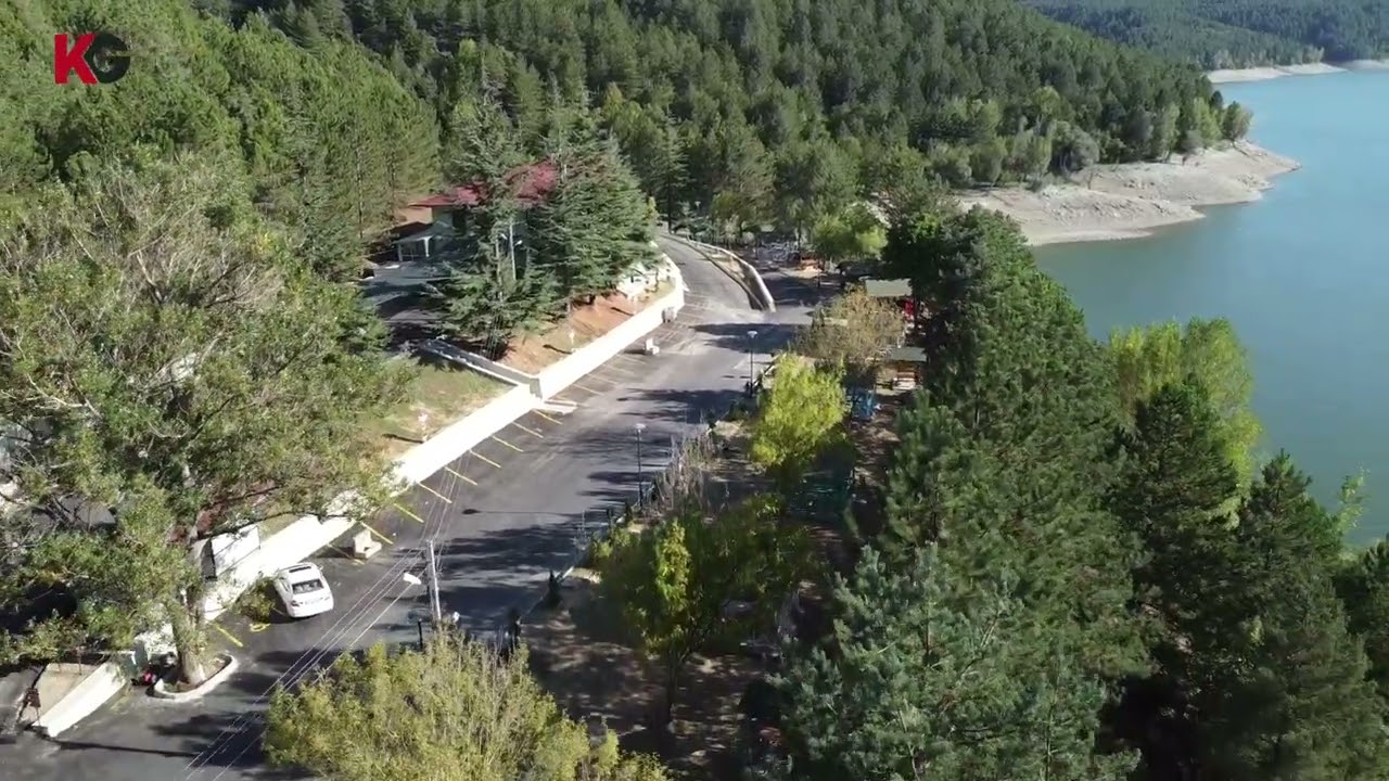 Karaçomak Barajı Mesire Alanı görüntülendi