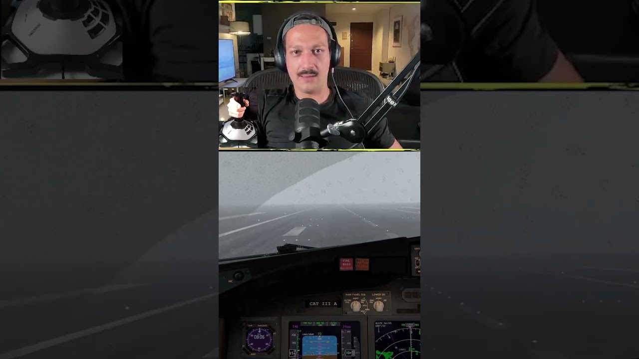 Первая АВАРИЯ на VATSIM: борьба с неожиданным боковым ветром! 