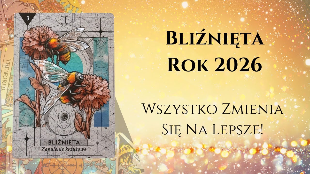 ♊️BLIŹNIĘTA ROK 2026: Wszystko Zmienia Się Na Lepsze! ♊️#theunknownpath #horoskop