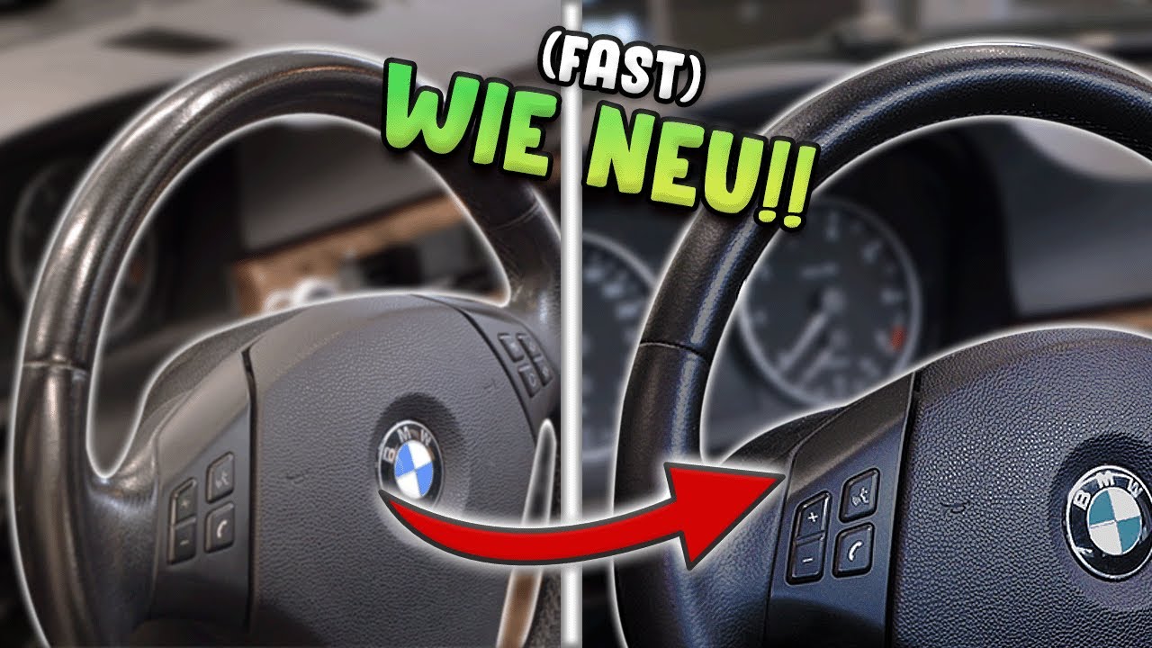 So reinigt & pflegt der Profi das Lenkrad richtig! | AUTOLACKAFFEN