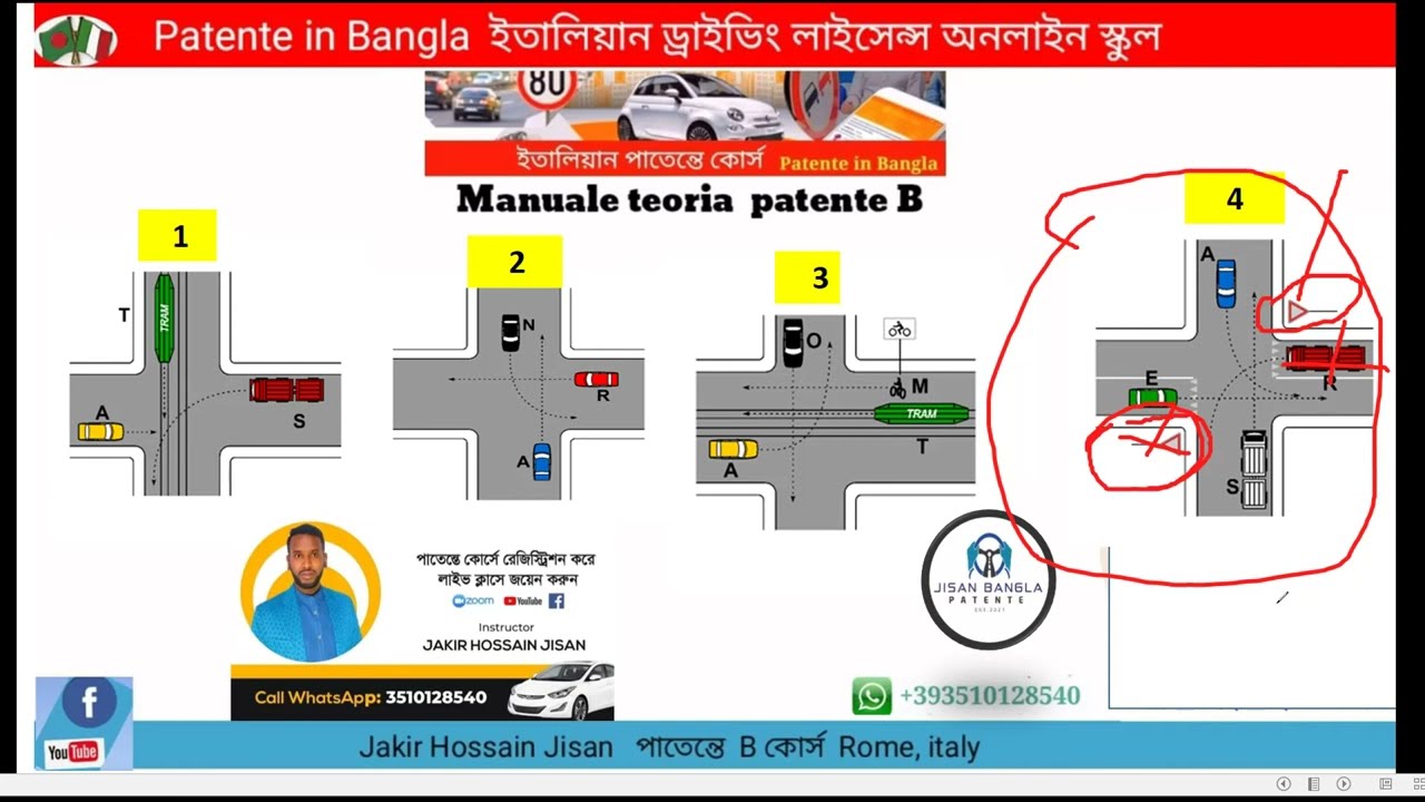 CAPITOLO 14 ORDINE DI INCROCO GROUP M JISAN BANGLA PATENTE  CALL 3510128540