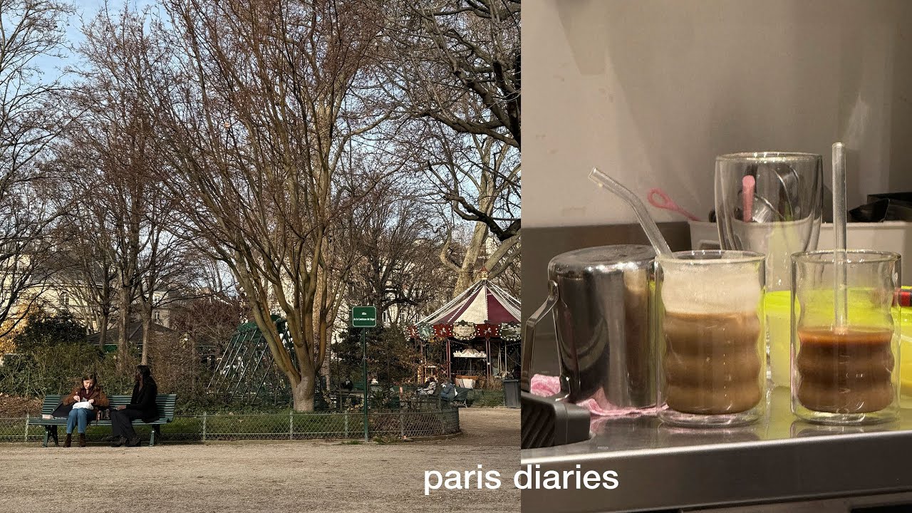 more baking, matcha and books | paris diaries