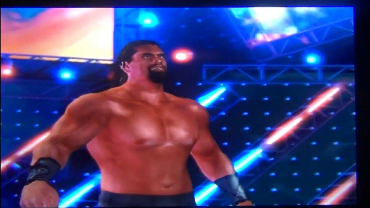 Smackdown Vs Raw 2008 PS2 : The Great Khali : Entrée.Finisher