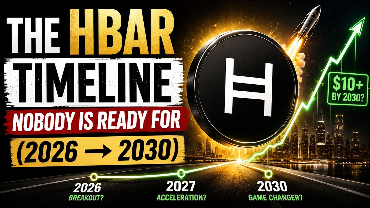 Хронология развития HBAR, к которой никто не готов (2026 &rarr; 2030)