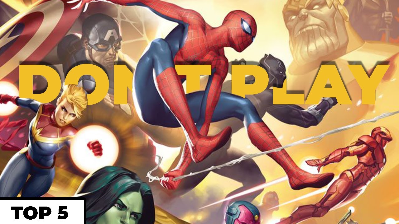 5 Reasons you should not play - Marvel Champions with @BoardGameCo