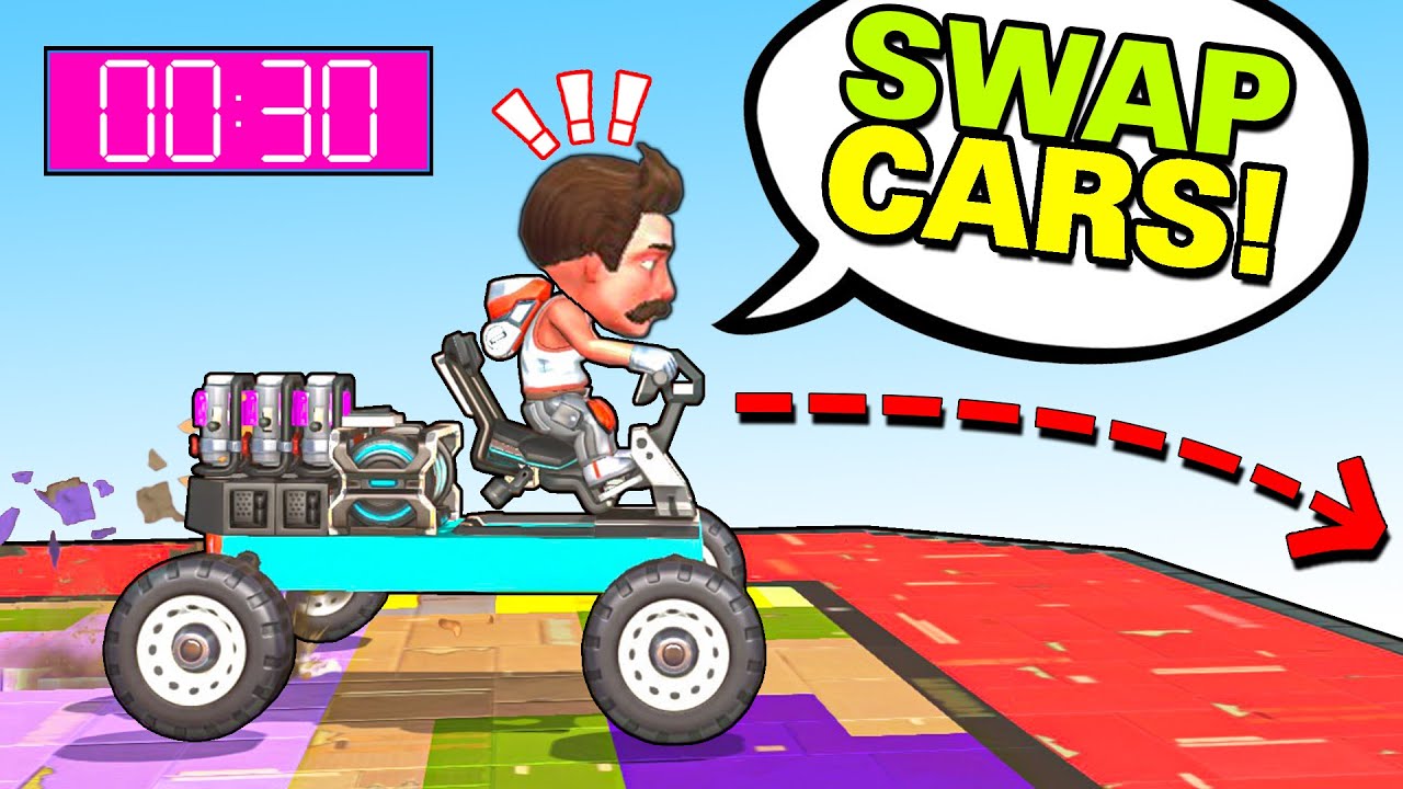 TROLLING My Friends With Musical Chairs SPLEEF! (Scrap Mechanic Multiplayer Monday