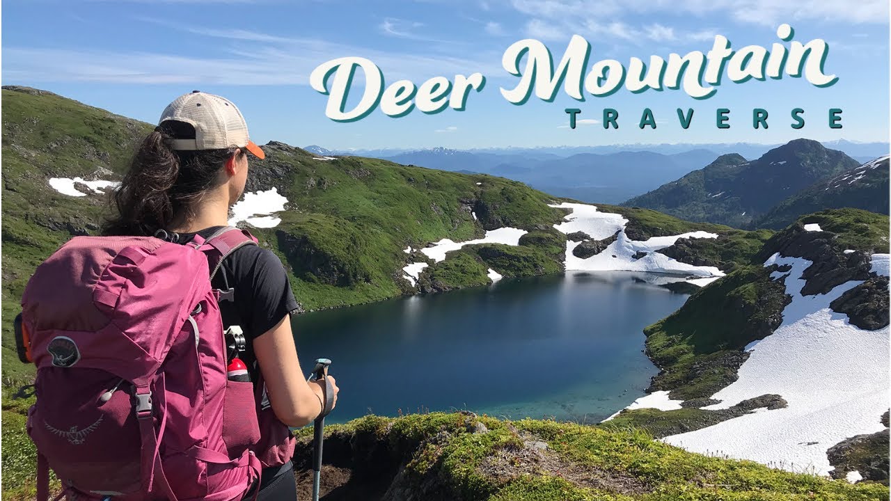 Hiking Alaska //  Deer Mountain Traverse in Ketchikan #hiking #hike #alaska #backpacking #wild