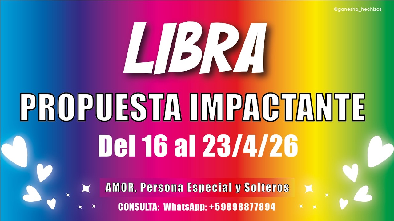 LIBRA♎️LE ENCANTAS❤️&zwj;🔥ALGUIEN QUIERE PROPONERTE ESTO💐CONOCES UN NUEVO AMOR🥰#libra#amor#tarot #hoy