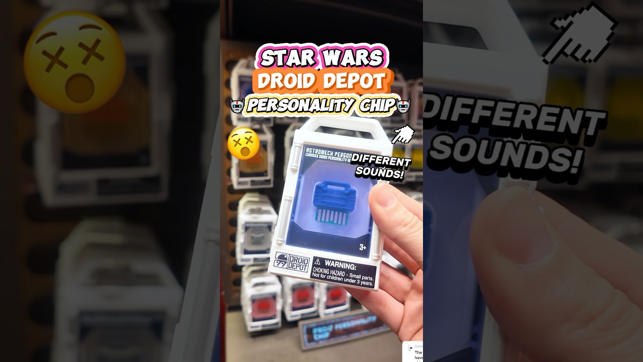 Тестирование чипов личности для дроидов из Droid Depot! 😮🤖 (Уникальный аксессуар Galaxy&rsquo;s Edge)
