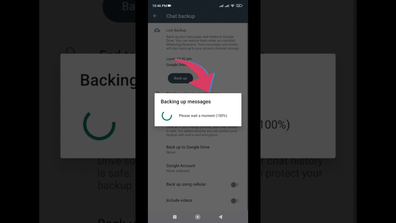 whatsapp deleted chat backup || whatsapp me delete kiye gaye messages wapis kaise laye #shorts