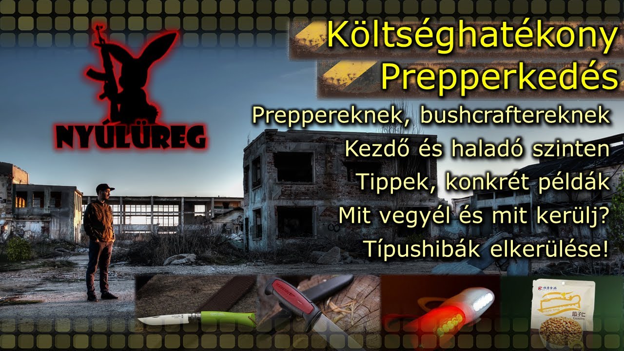 Költséghatékony  Prepperkedés