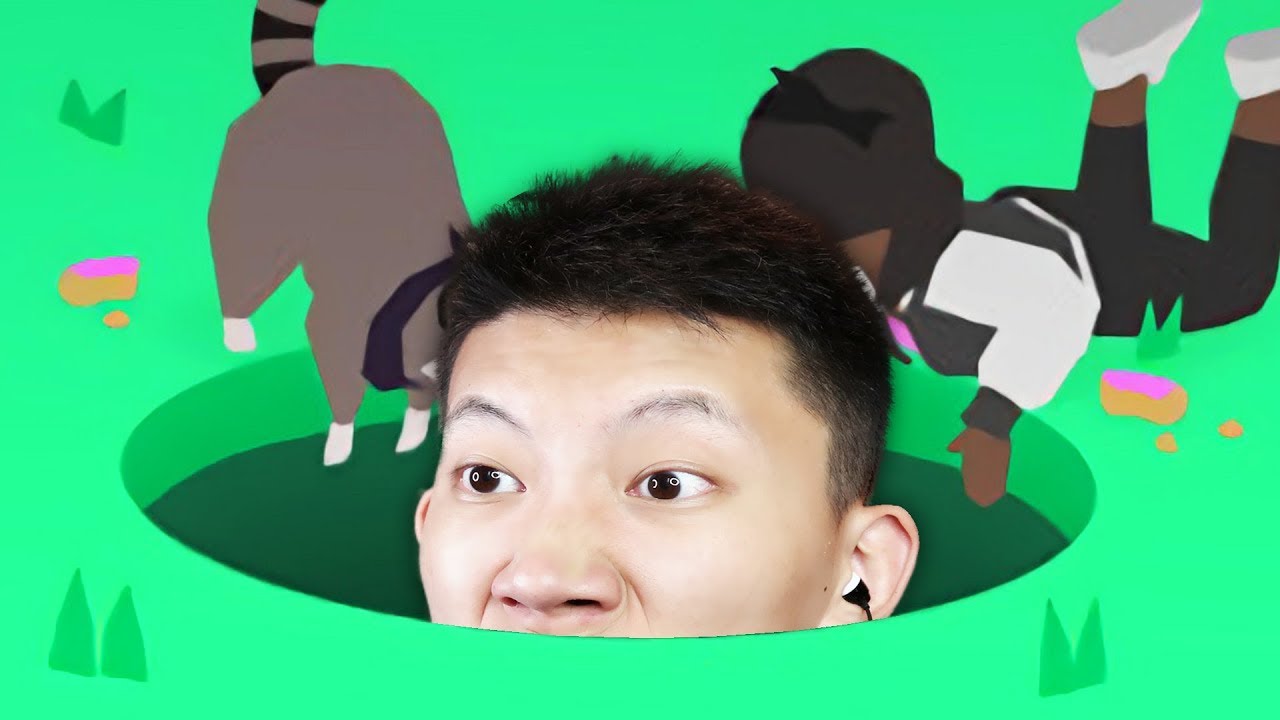 黑洞模擬器，一隻浣熊引發的黑洞大災難？Donut County