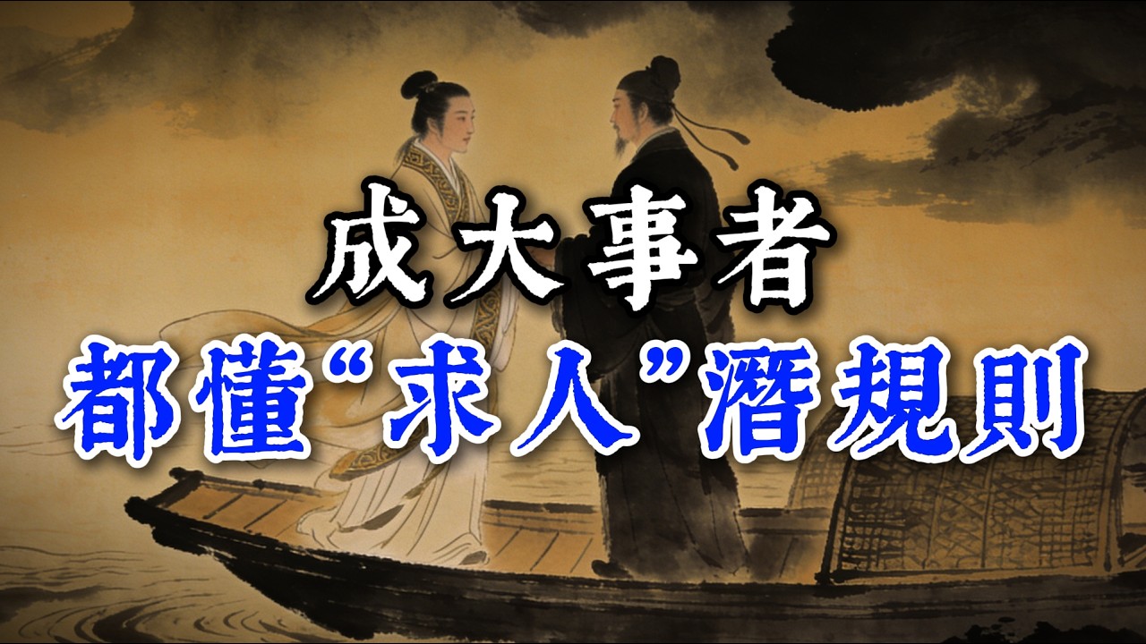 成大事者都懂得“求人”潛規則#閲人智慧#强者思维 #情商 #认知觉醒 #社交技巧 #处世智慧 #人际关系