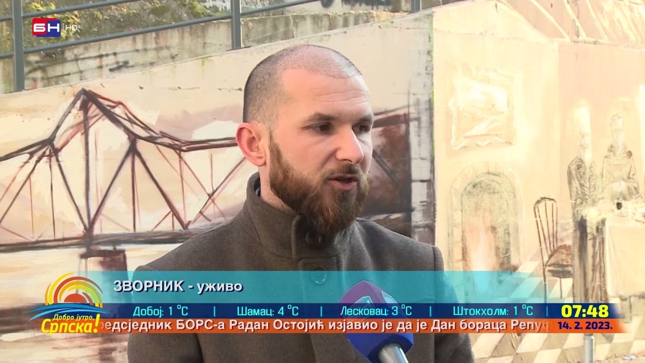 Zvornik: Završen mural u okviru projekta 