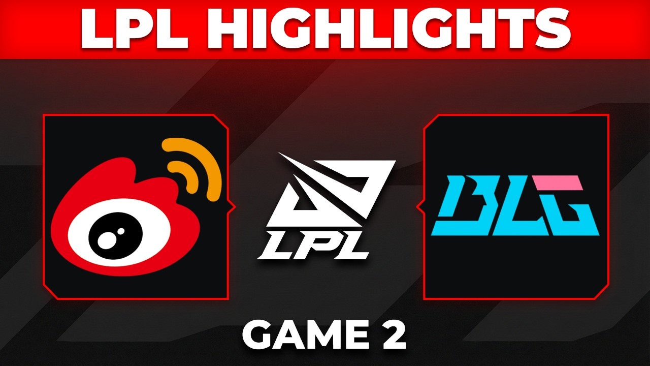 WBG vs BLG Highlights Game 2 | LPL 2026 Playoffs | Weibo Gaming vs Bilibili Gaming