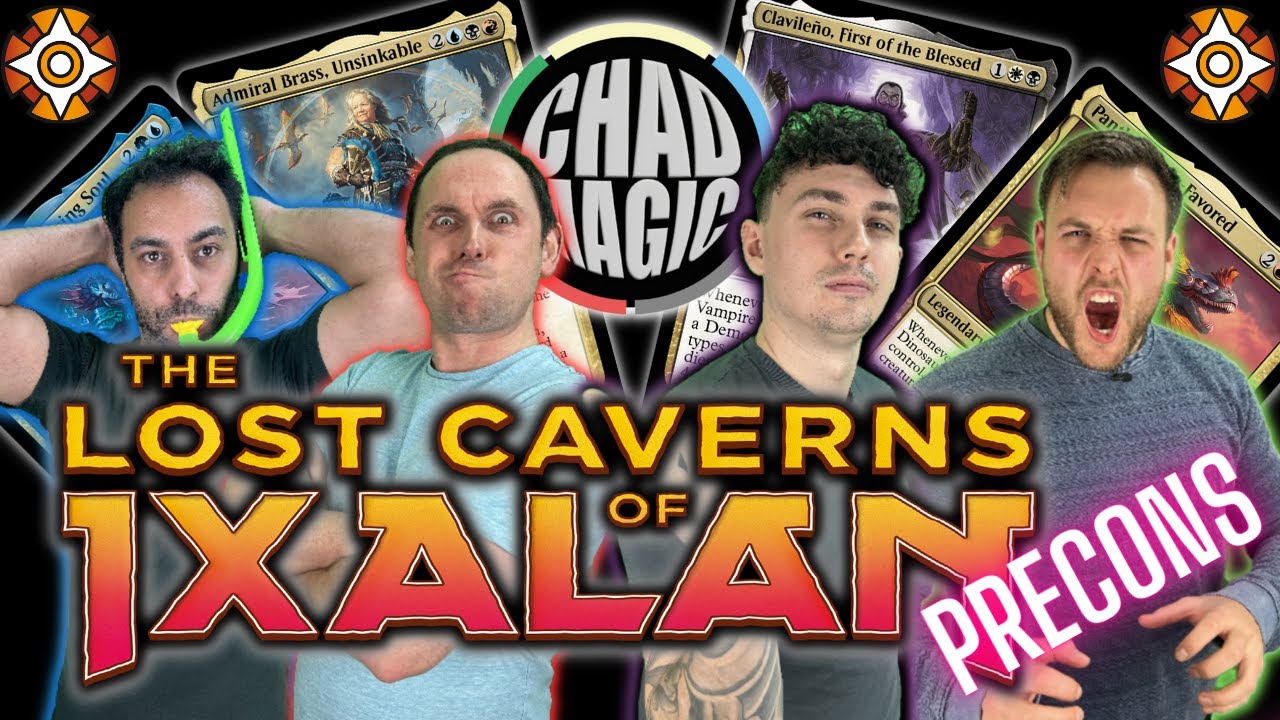 CAVERNS OF IXALAN PRECONS! | Admiral Brass v Clavileño v Hakbal v Pantlaza