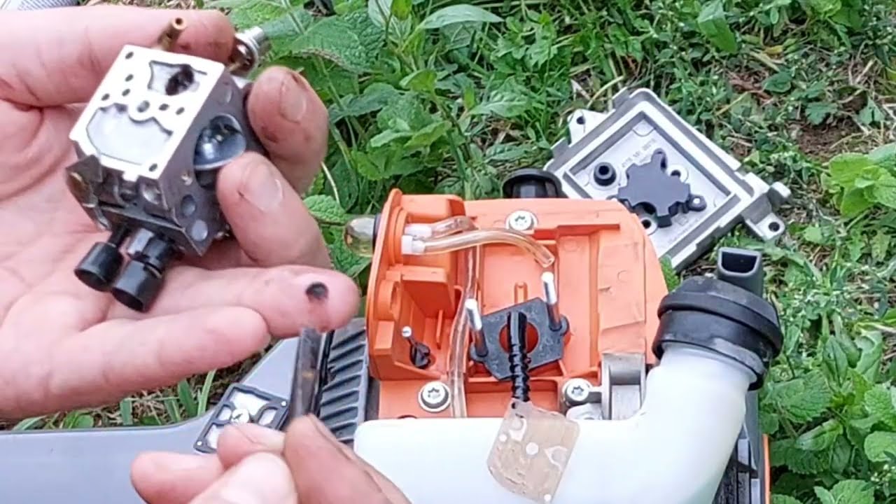 Limpieza de carburador Holzfforma FF450 Stihl Fs450
