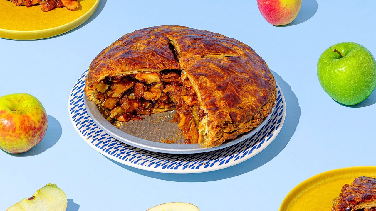 We Used Over 100 Apples To Make One SUPER Apple Pie