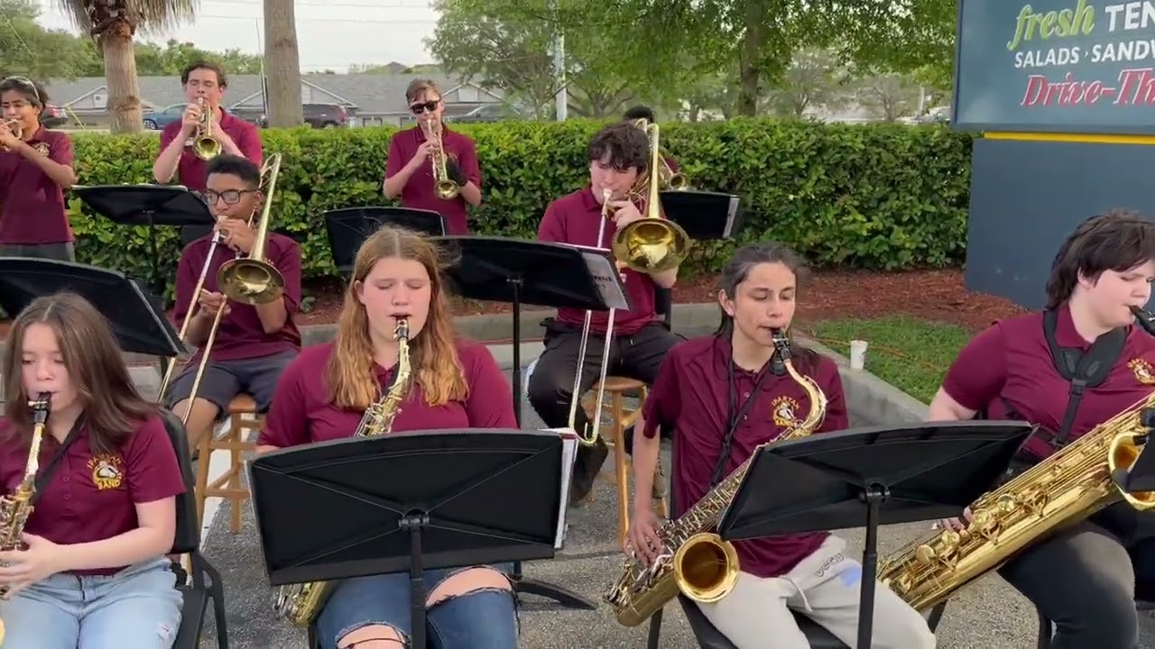 Sideways Walking Dog - East Ridge Middle School Jazz Band - Clermont, FL