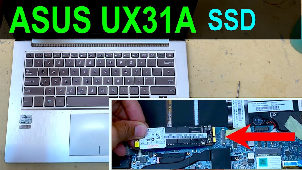 ASUS ZenBook UX31A | How To Upgrade SSD