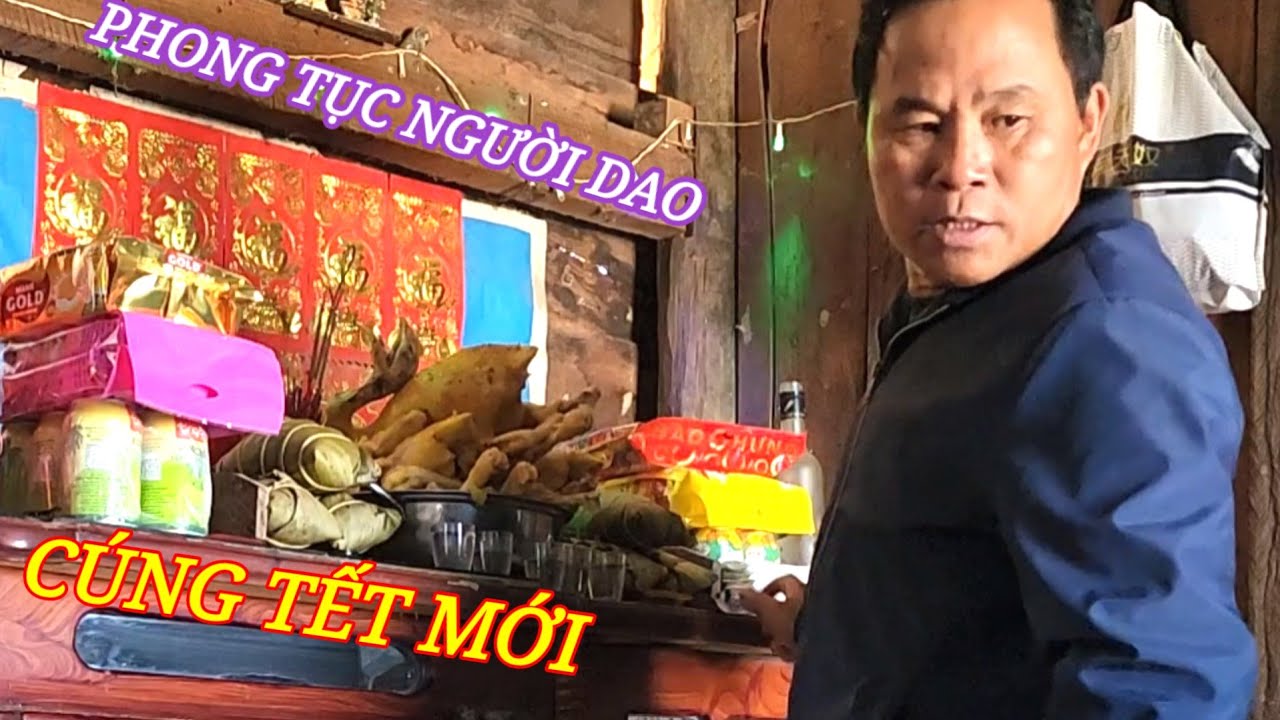 phong tục người Dao cúng tết mới @kimmienvlog