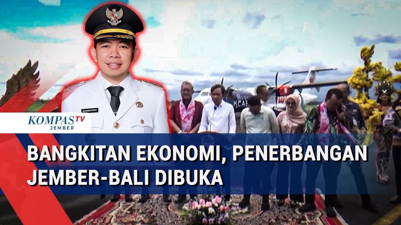Penerbangan Perdana Jember&ndash;Bali Resmi Dibuka! Dorong Ekonomi Tapal Kuda