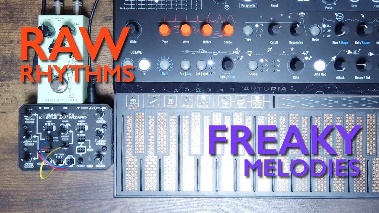 Raw Rhythms & Freaky Melodies | Kastle 2 Wavebard + MicroFreak