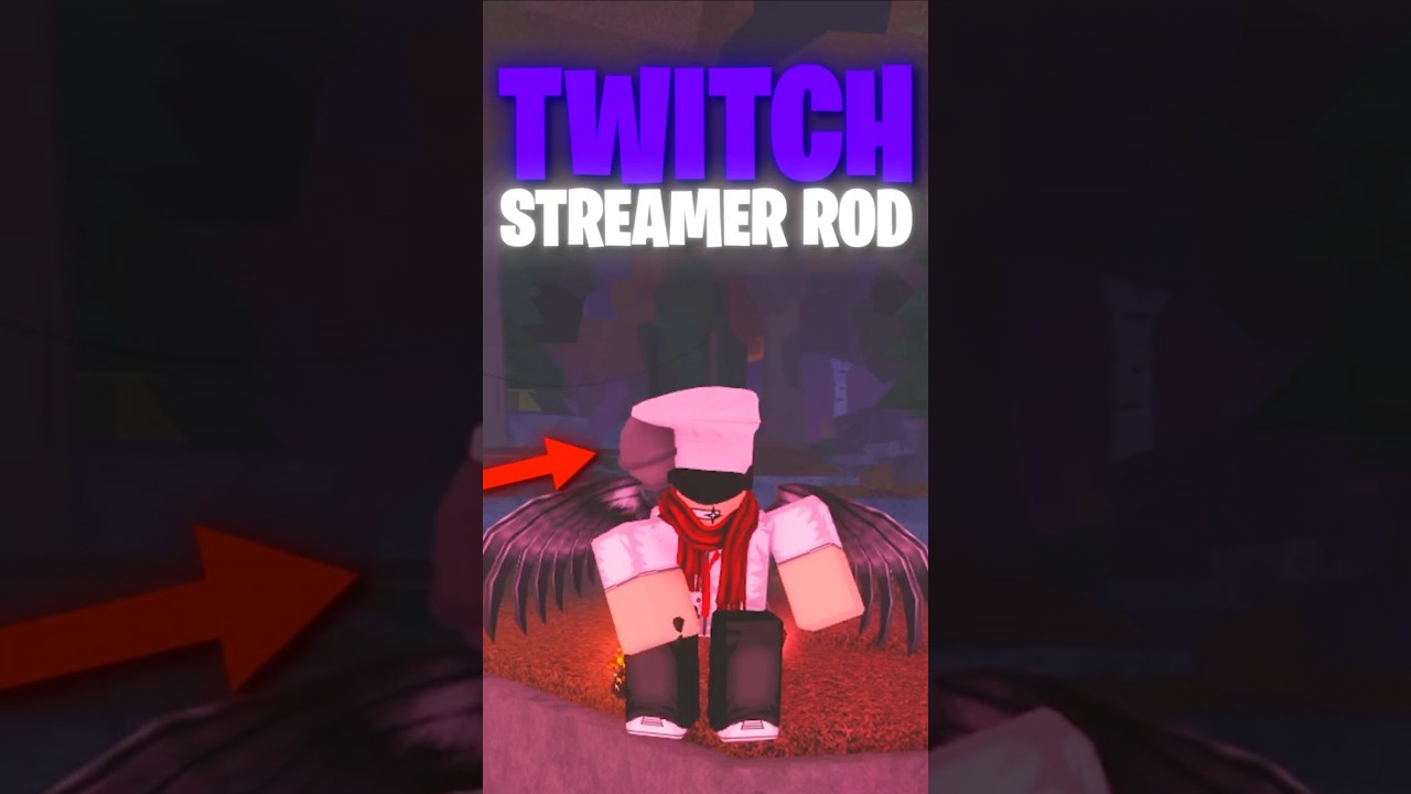 Руководство по использованию удилища TWITCH в игре Fisch! #fisch #roblox