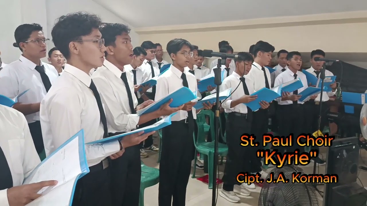 Kyrie eleison - J.A.  Korman // St. Paul Choir