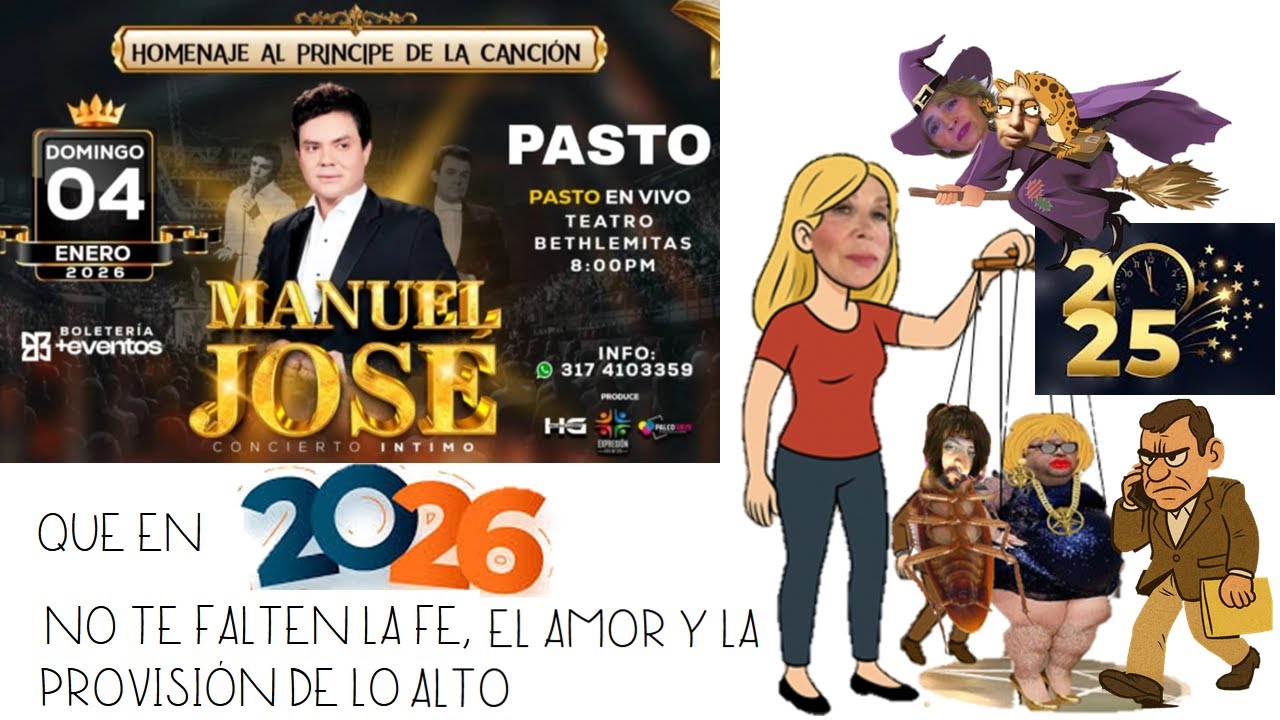#ManuelJosé Tour2026 | Todo lo que ocurrió en 2025 en el microuniverso MJ