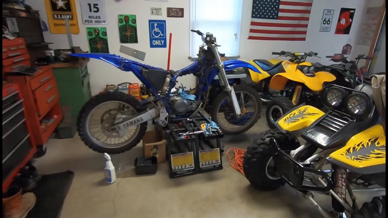2001 YAMAHA YZ426F Часть II