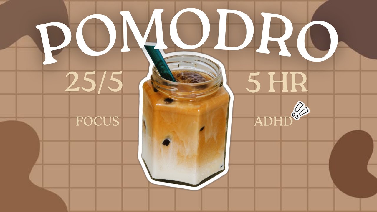 𝒽𝑜𝓃𝑒𝓎 𝓋𝒶𝓃𝒾𝓁𝓁𝒶 𝒾𝒸𝑒𝒹 𝓁𝒶𝓉𝓉𝑒 🍯🤍 𝟸𝟻/𝟻 𝟷𝟶𝚂𝙴𝚃𝚂 𝟻𝙷𝚁 | pomodoro focus timer | no music | ADHD friendly