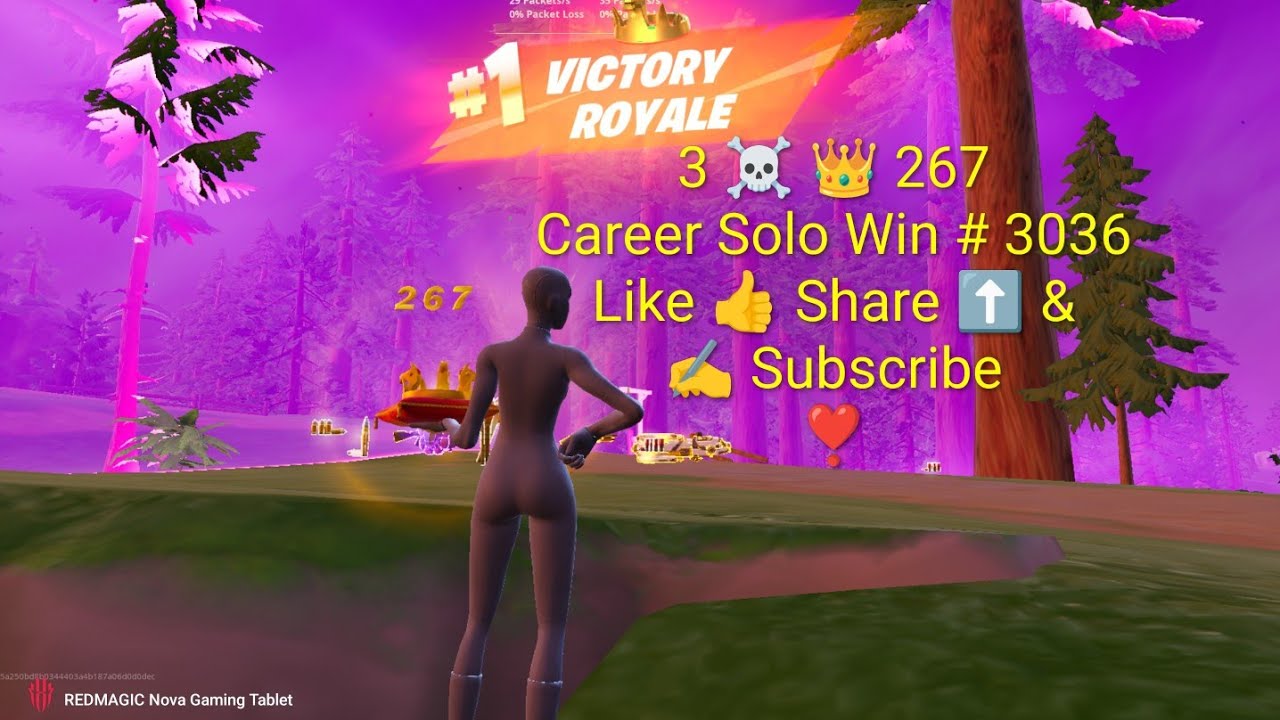 Career Solo Win#3036 Fortnite 3☠️ ZB Victory Royale Chapter 7 Season 1 Solo Win #377 👑#267