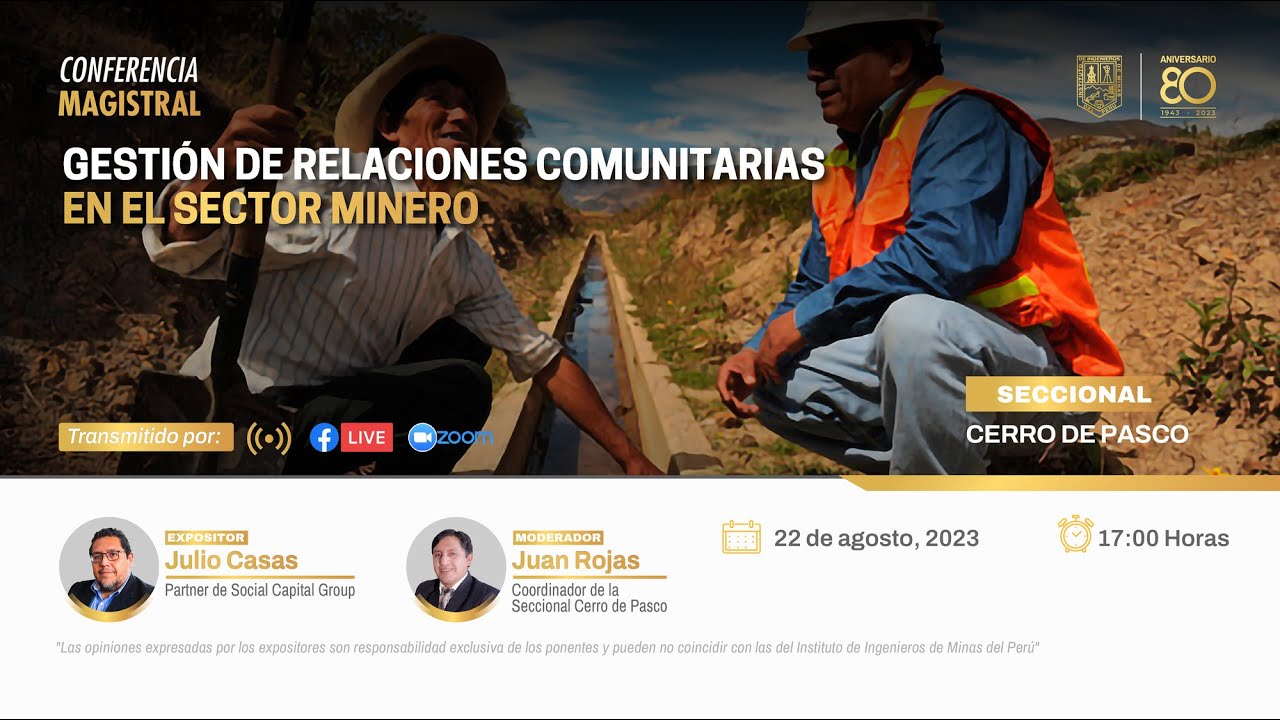 Gestión de Relaciones Comunitarias en el Sector Minero
