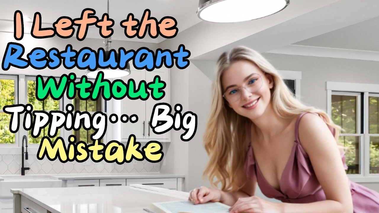 Confused About Tipping / What an embarrassing lesson taught me?✅Real English Story Practice✅
