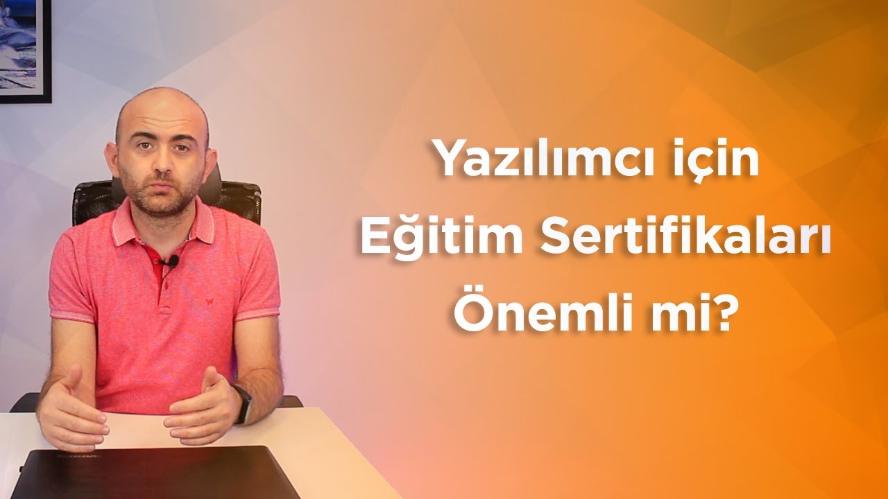 Yazılımcı için Sertifika Önemli mi? Şirketler Sertifikaya Bakıyor mı?