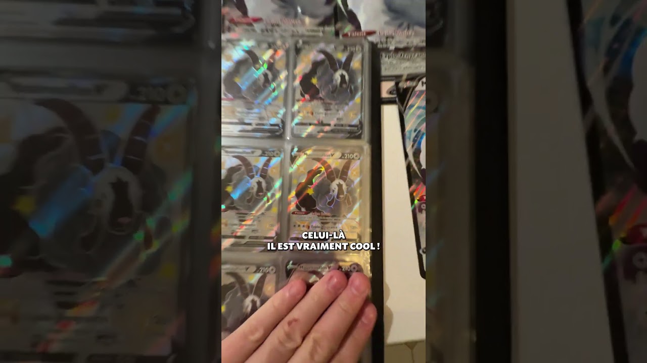 Ma collection de cartes Pok&eacute;mon va vous impressionner...