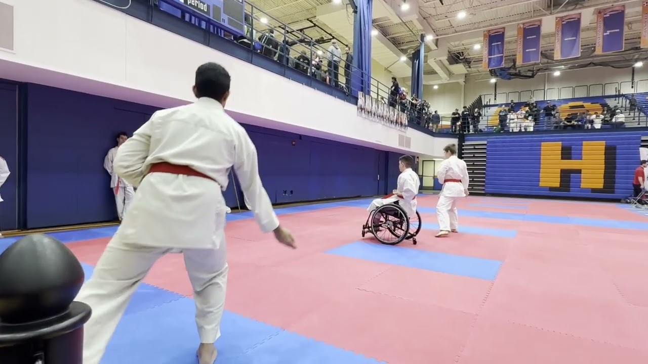 Historic team kata. First in the U.S., possibly the world. OSS 🥋♿️