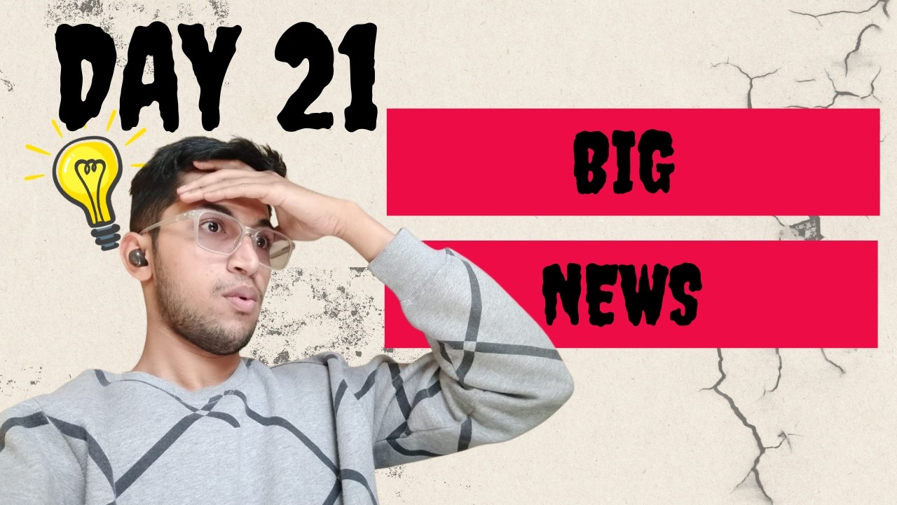 DAY 21 of 100 | BBC 6 Minute English + Stock Analysis + Big Announcement |