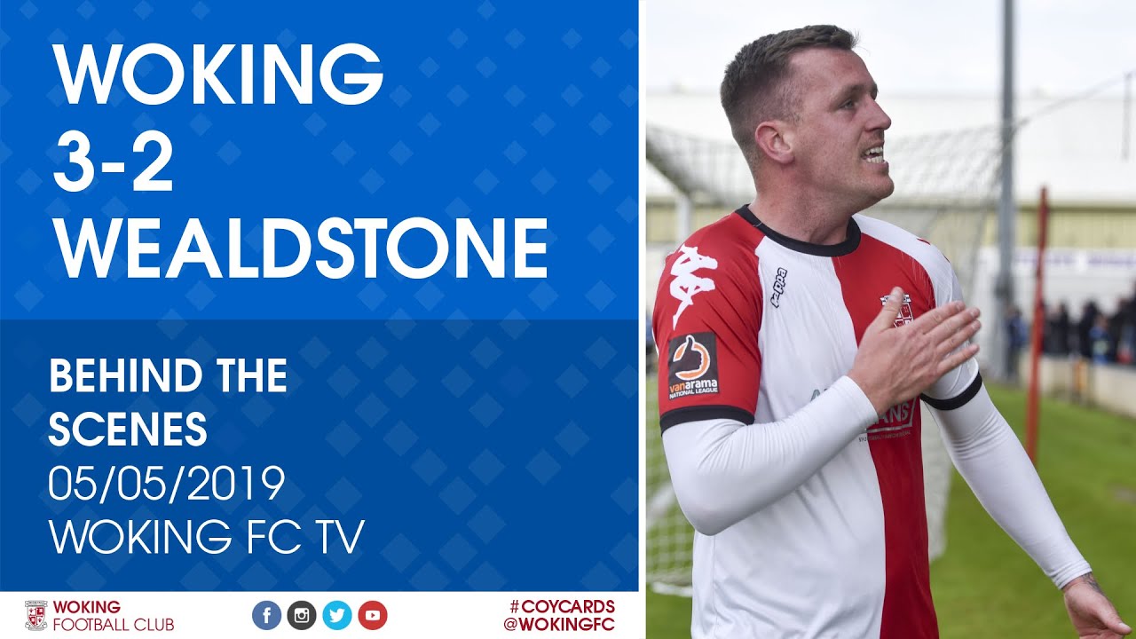 Woking 3-2 Wealdstone | Behind The Scenes | Promotion Semi-Final