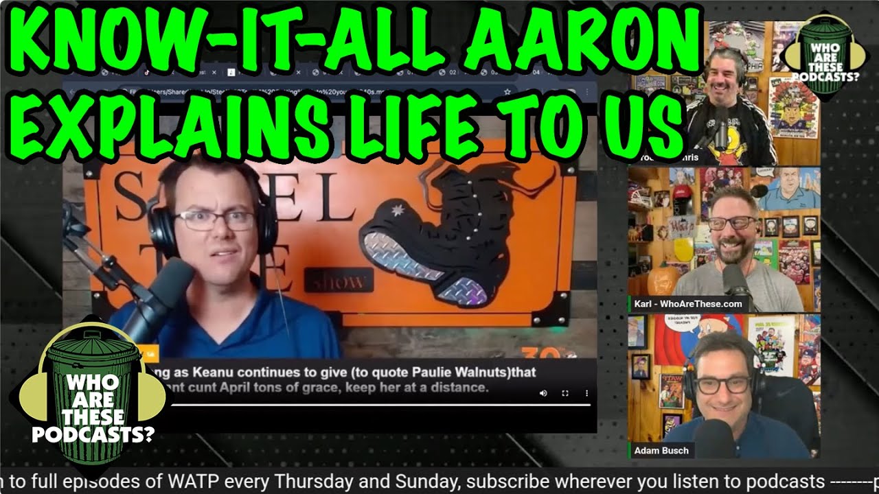A Steel Toe Fan Calls Aaron Dumb; Aaron Doubles Down!