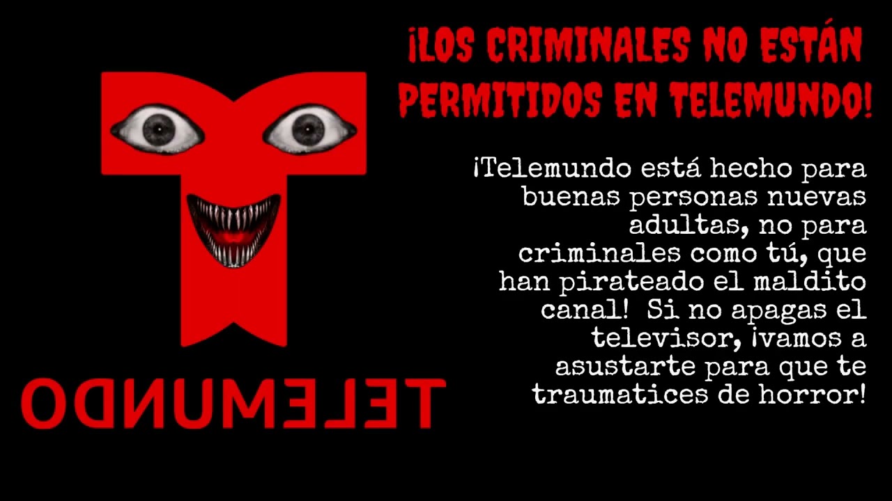 Telemundo Anti-Piracy Screen (Espanol mode)