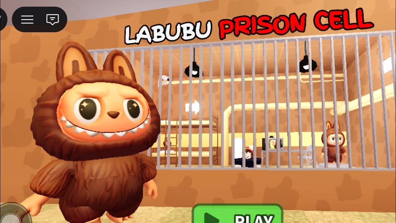 LABUBU PRISON RUN OBBY Gameplay Walkthrough NoDeath 4K #roblox #robloxobby #obby