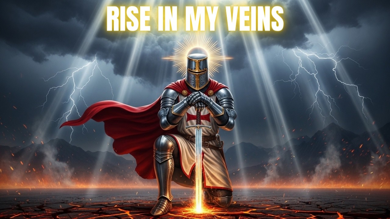 Rise In My Veins | Epic direct, cinematic Music | Chantable #prayer #rain #templar #epic