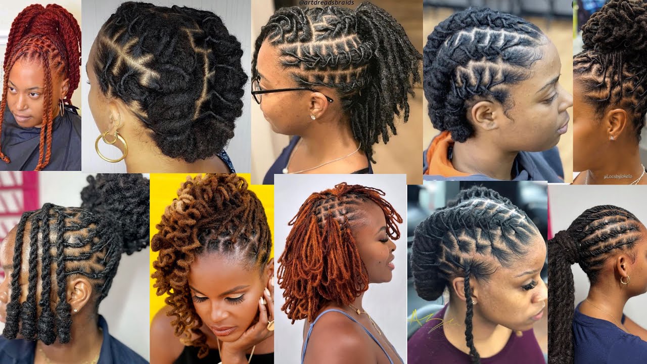 40+ Unique & Stylish Dreadlocks Hairstyles for Black Women |New Extremely Classy Dreadlock Hairstyle