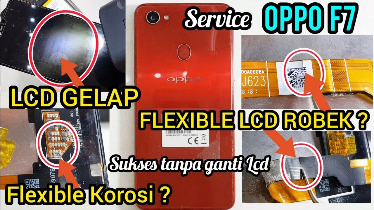 CARA MENGATASI FLEXIBLE LCD ROBEK PUTUS JALUR 