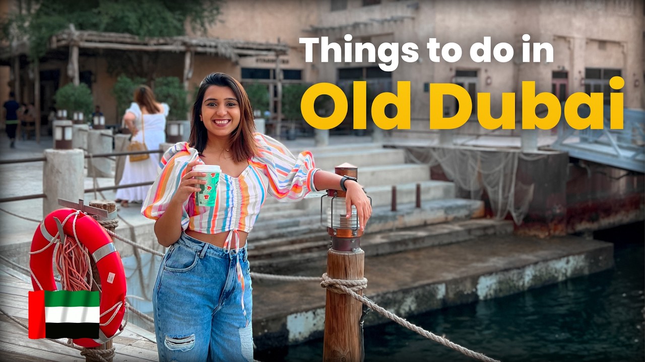 A Different Side of Dubai - Things To Do In Old Dubai | Sunset Boat Ride - Dubai Creek