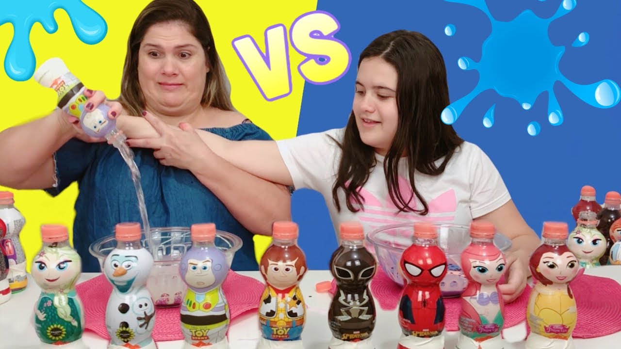 NÃO ESCOLHA A GARRAFA DE ÁGUA INFANTIL ERRADA! SERÁ QUE A SLIME DA MINHA MÃE DEU CERTO?