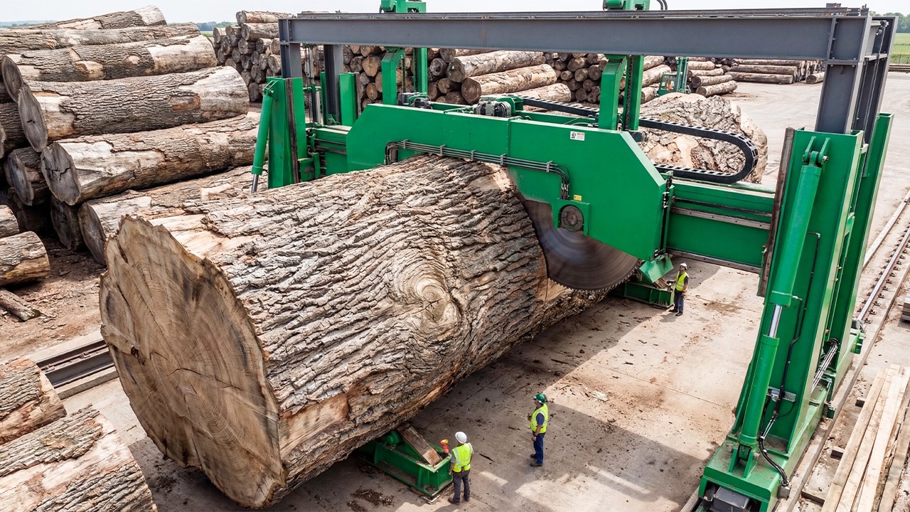 Inside the Largest Wood Sawmill Factory – How Plywood Is Made From Logs to Table (Full Process)